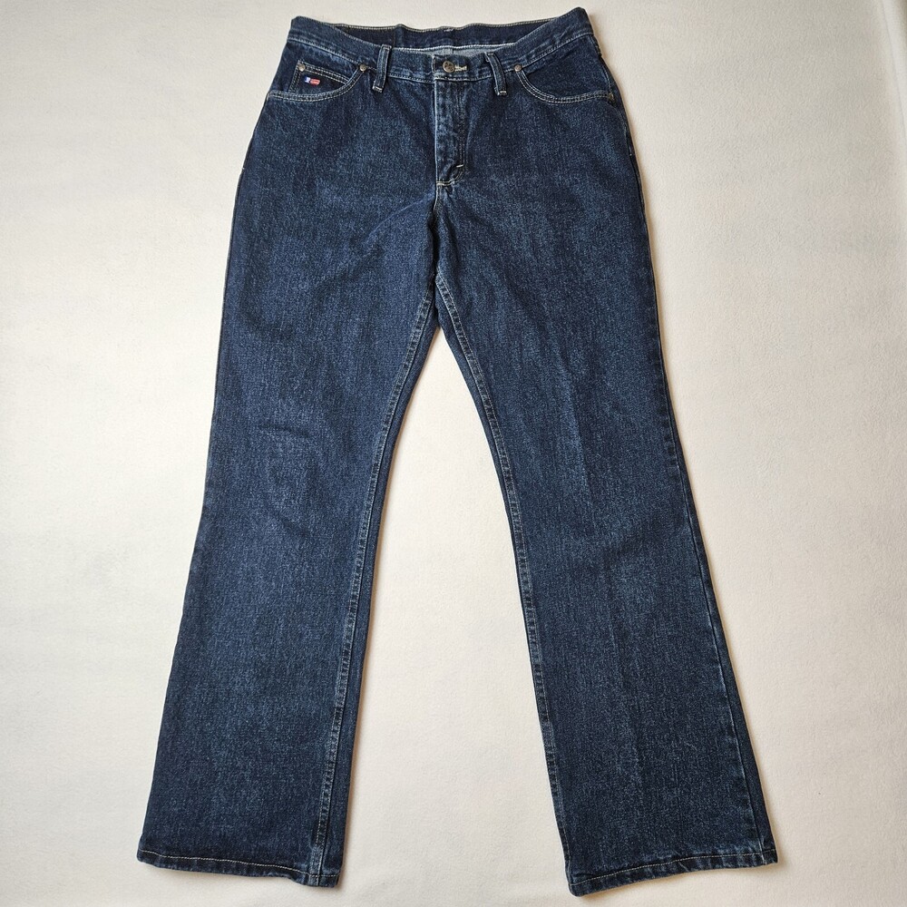 Wrangler Jeans Womens 33x32 Bootcut 20x Denim 100% Cotton